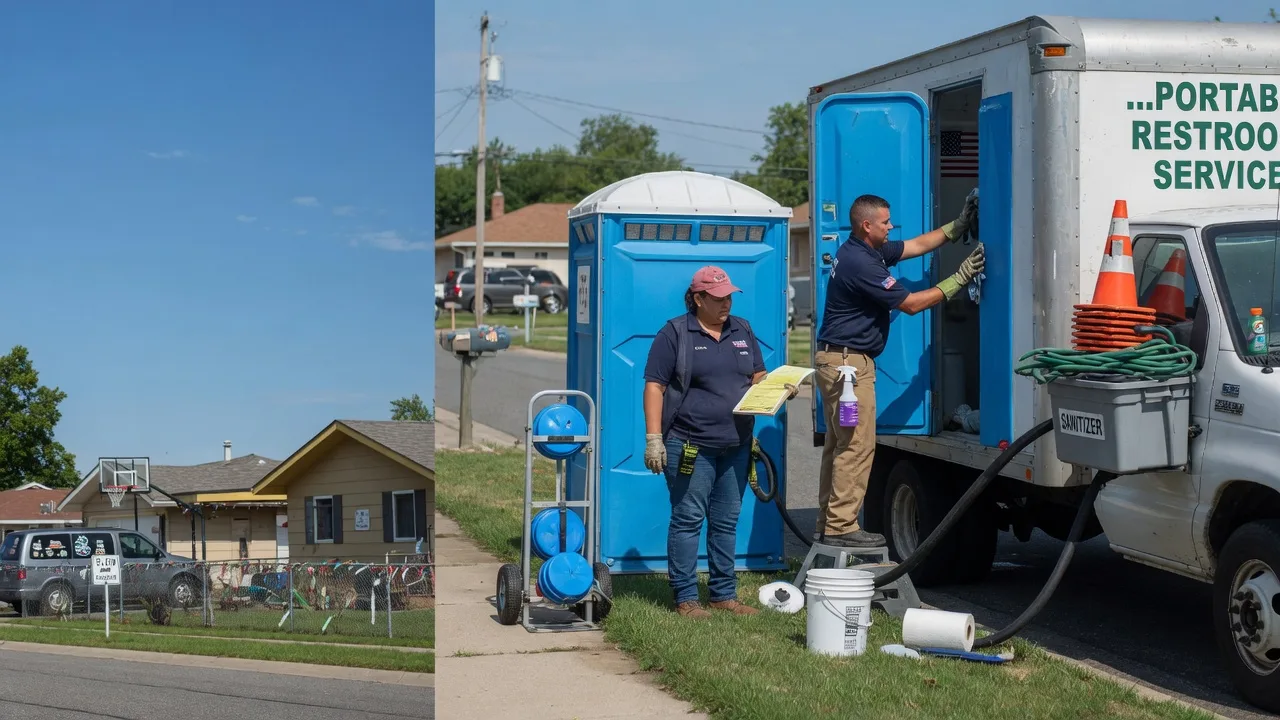Portable Toilet Rental in Woodridge, IL near me